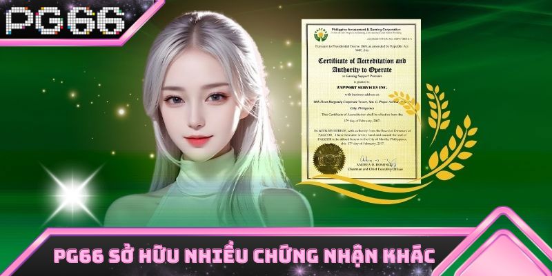 Chứng nhận hợp pháp khác thương hiệu đang sở hữu