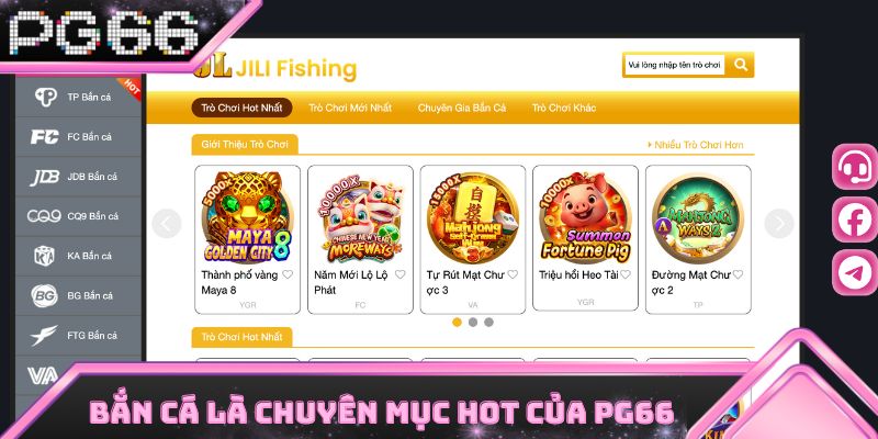 Chuyên mục bắn cá mang đến hơn 800 game khác nhau