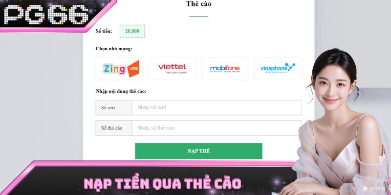 Hướng dẫn nạp vốn từ thẻ cào sang nhà cái