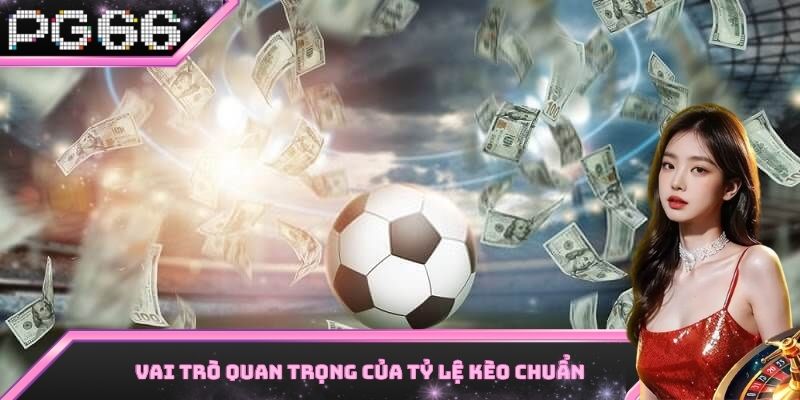 Tỷ lệ kèo chuẩn nắm giữ vai trò rất quan trọng khi tham gia cá cược